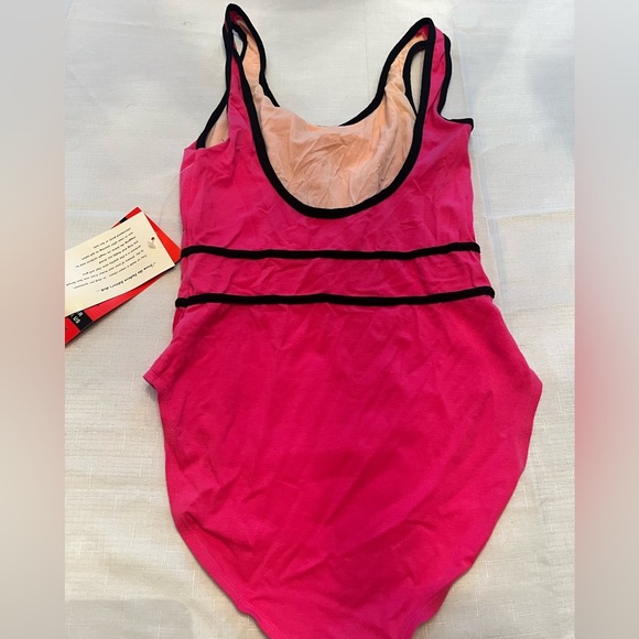Hot Pink Vintage Sz14 Newport Bathing Suit - Picture 3 of 5